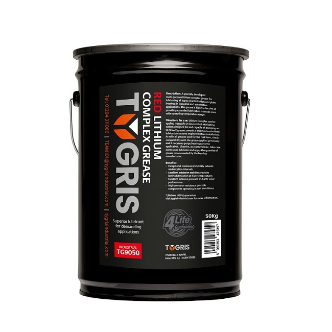 TYGRIS Red Lithium Complex Grease 50kg - TG9050